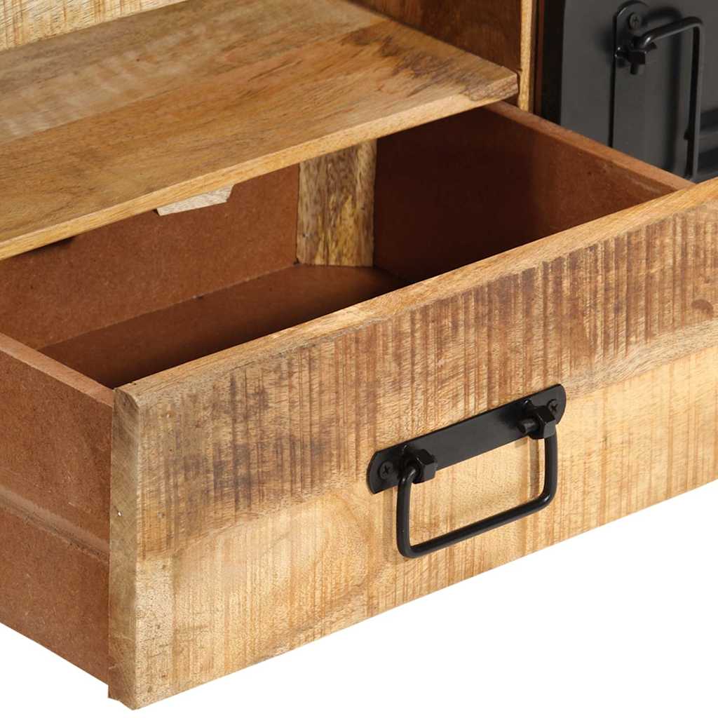 vidaXL TV Stand 120x30x40 cm Solid Reclaimed Wood