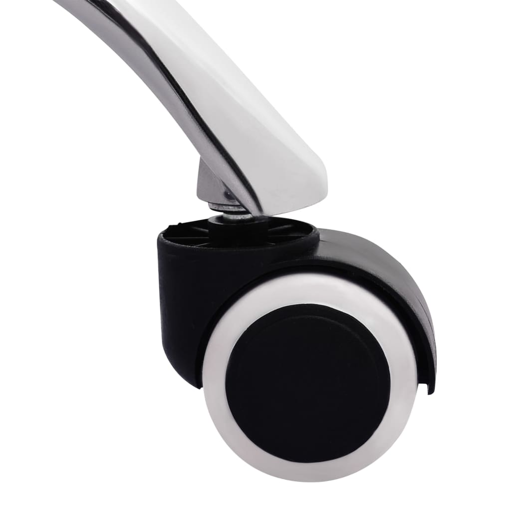 vidaXL Eetkamerstoelen 2 st kunstleer rood