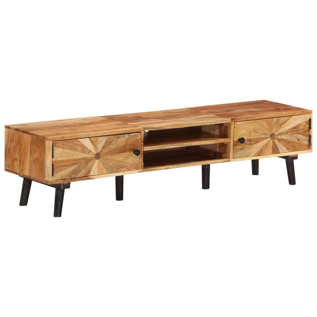 vidaXL Dressoir 85x30x75 cm massief mangohout