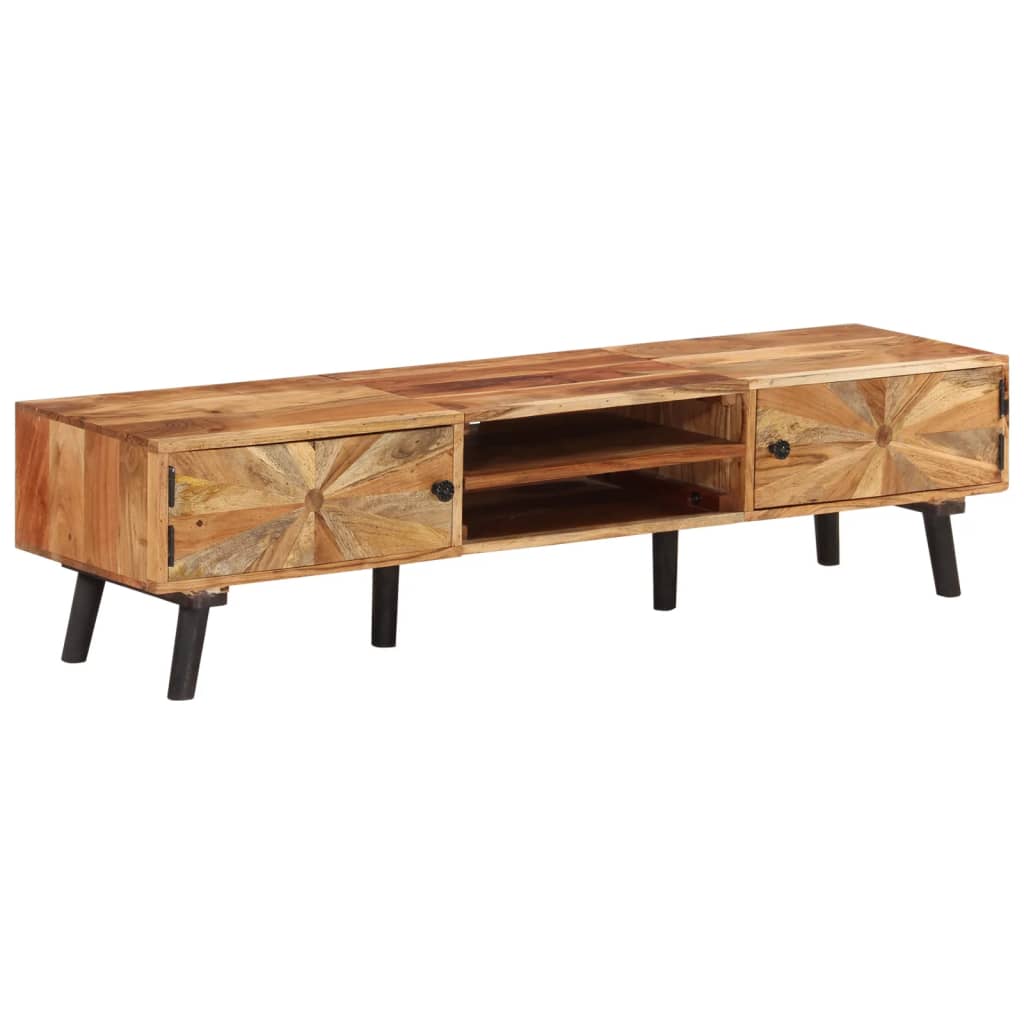 vidaXL Dressoir 85x30x75 cm massief mangohout