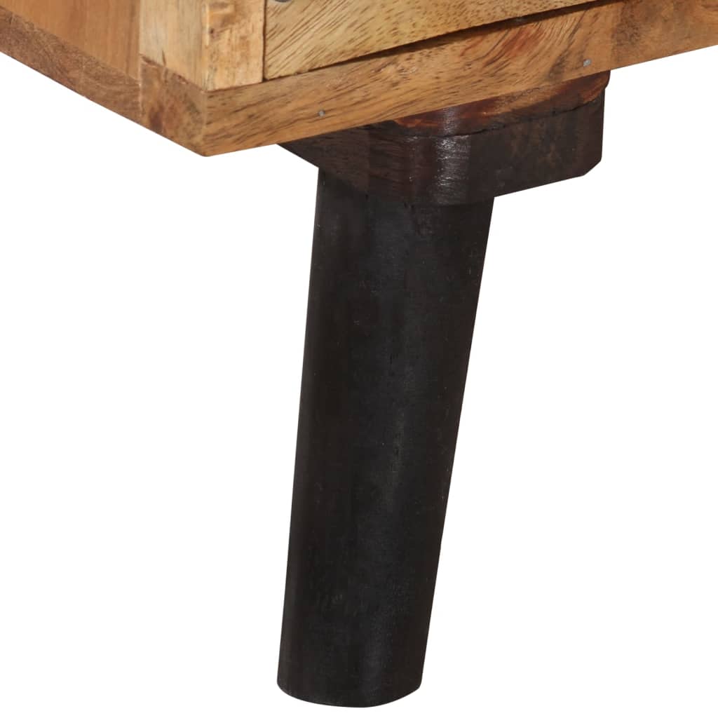vidaXL Dressoir 85x30x75 cm massief mangohout