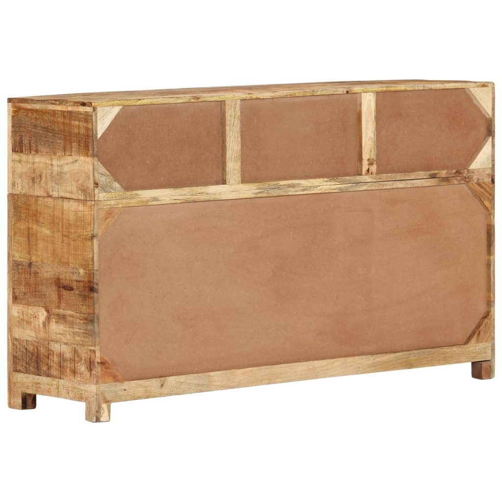 vidaXL Sideboard 110x30x65 cm solid mango wood