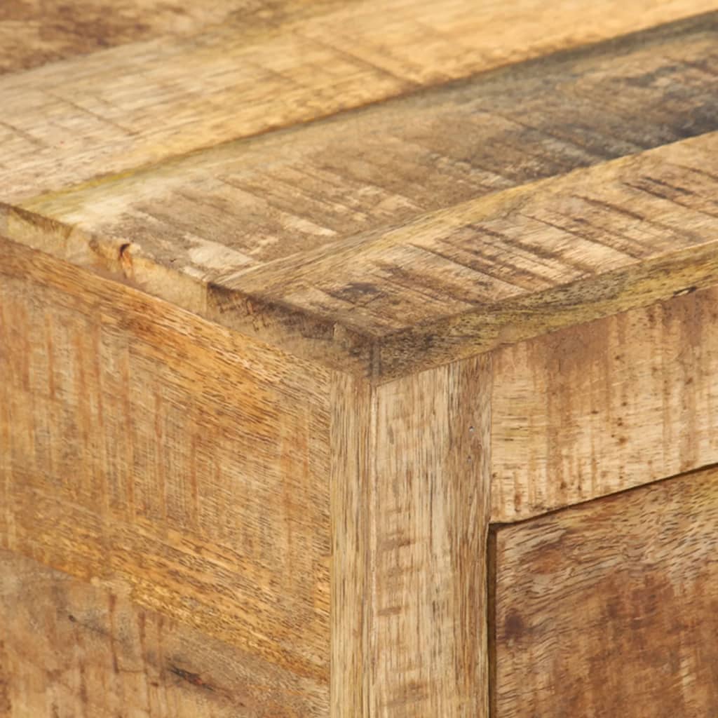 vidaXL Sideboard 110x30x65 cm solid mango wood