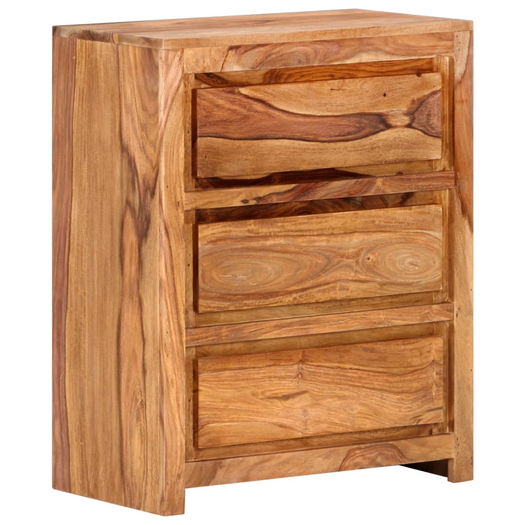 vidaXL Ladekast 60x33x75 cm massief acaciahout