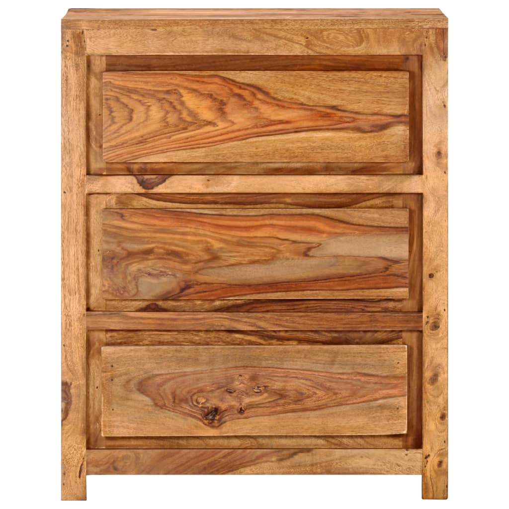 vidaXL Ladekast 60x33x75 cm massief acaciahout