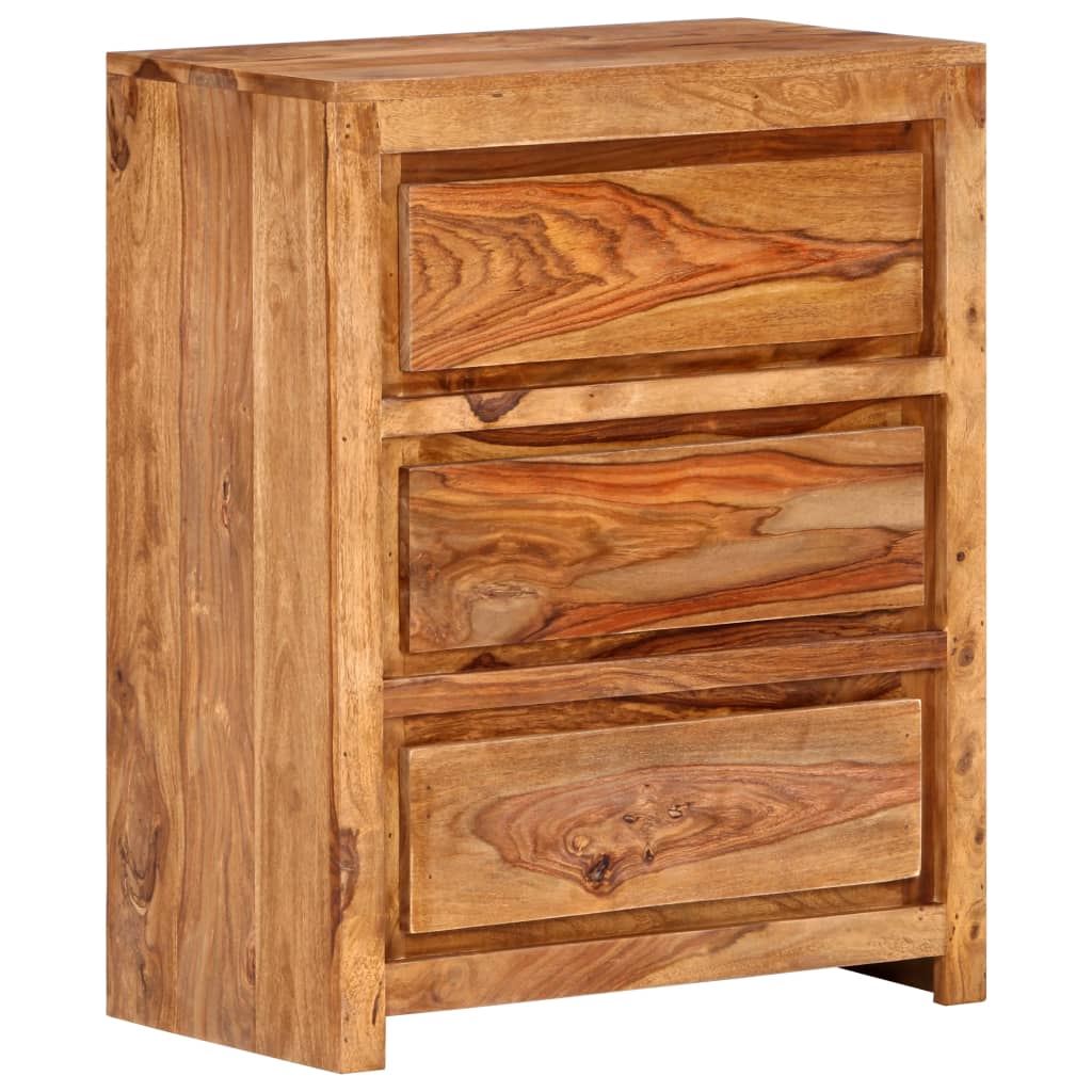 vidaXL Ladekast 60x33x75 cm massief acaciahout