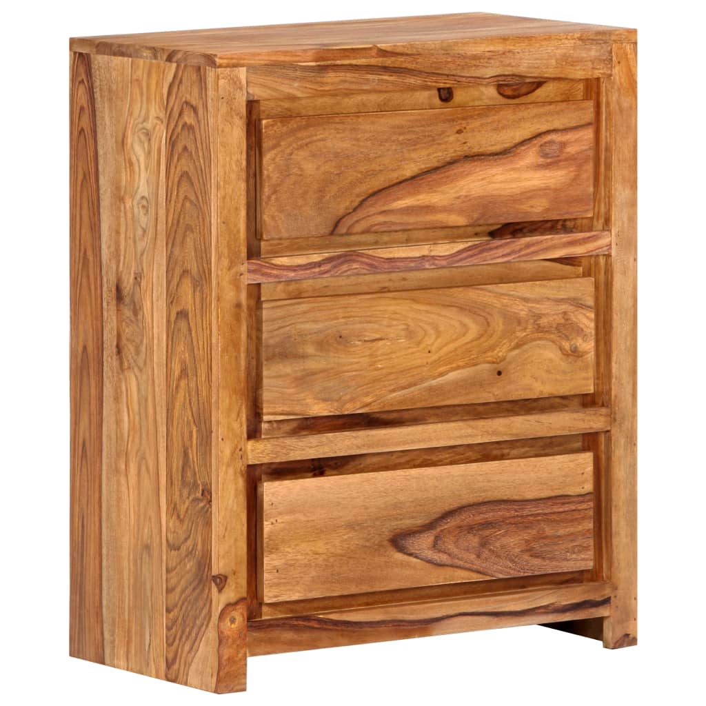 vidaXL Ladekast 60x33x75 cm massief acaciahout