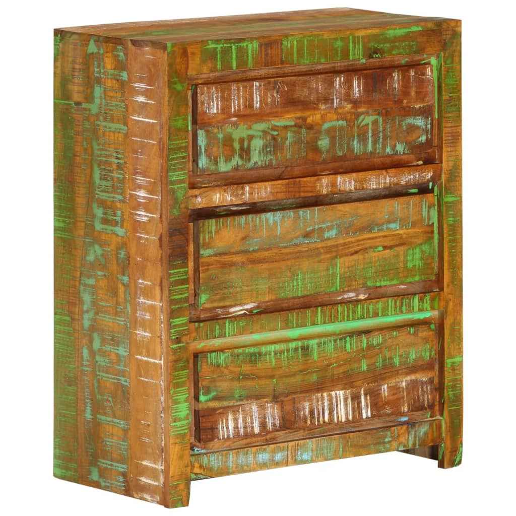 vidaXL Ladekast 60x33x75 cm massief acaciahout