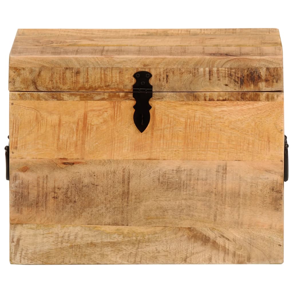 vidaXL Opbergbox 39x28x31 cm massief mangohout - Aashly