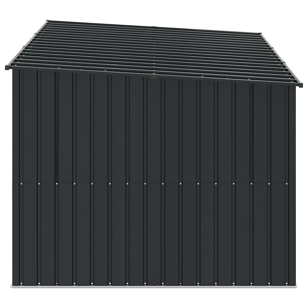 vidaXL Fietsschuurtje 3 pcs Antraciet 215 x 206 x 157 cm Metaal
