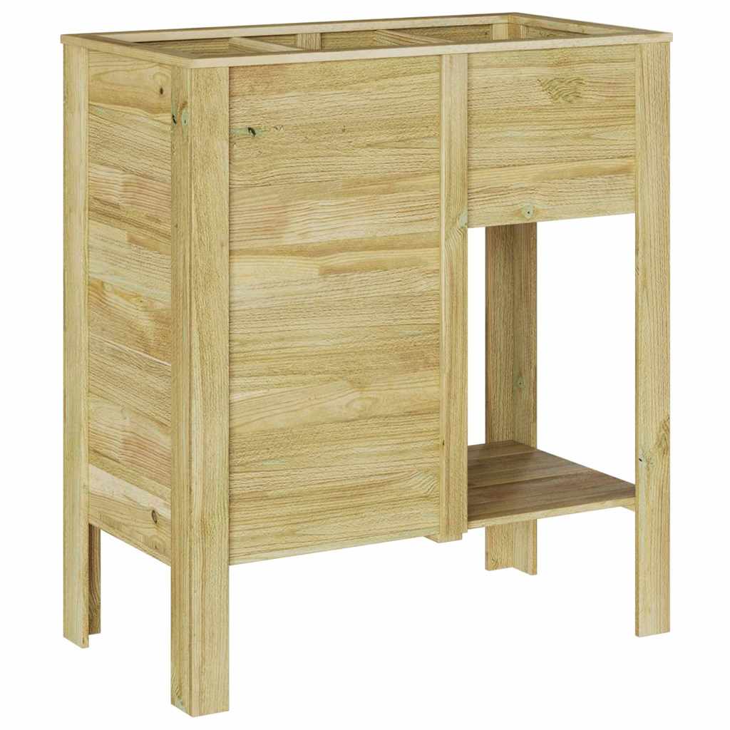 vidaXL Opbergbed voor in de tuin 85 x 46 x 96 cm Behandeld Grenenhout