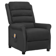 vidaXL Massagestoel kunstleer zwart