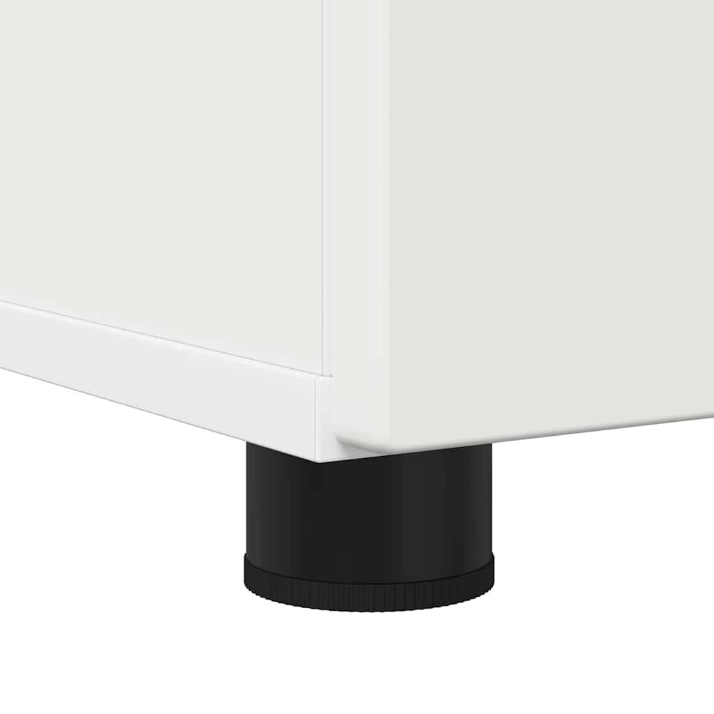 vidaXL Badkamermeubelset 3 pcs Wit 61 x 35 x 64 cm Bewerkt hout