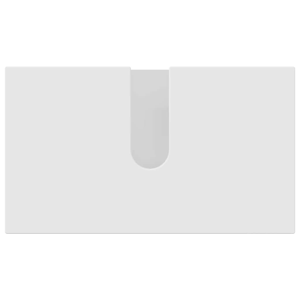 vidaXL Badkamermeubelset 3 pcs Wit 61 x 35 x 64 cm Bewerkt hout