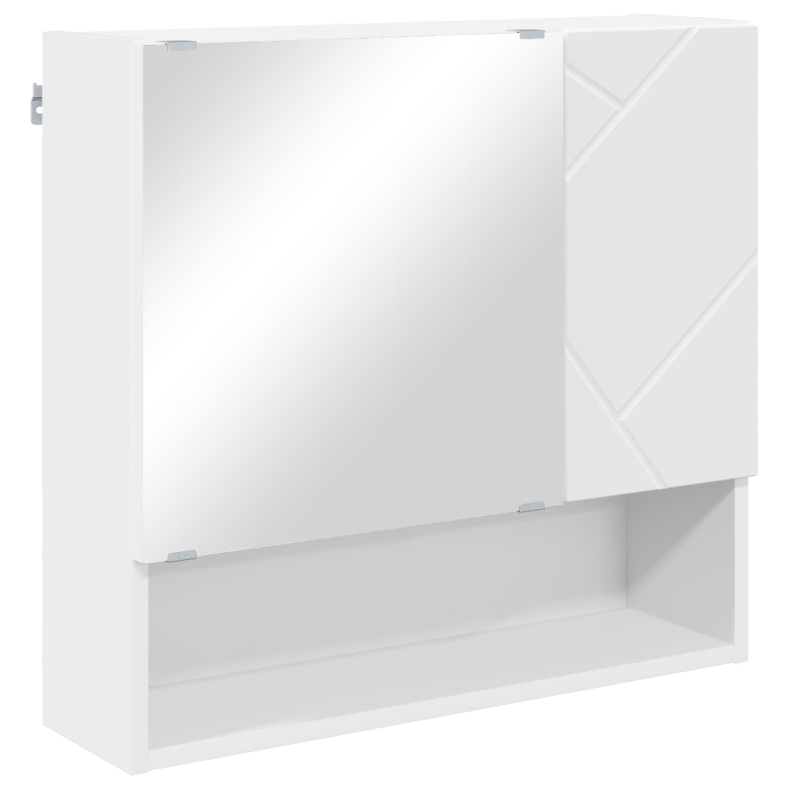 vidaXL Badkamermeubelset 5 pcs Wit 61 x 35 x 64 cm Bewerkt hout