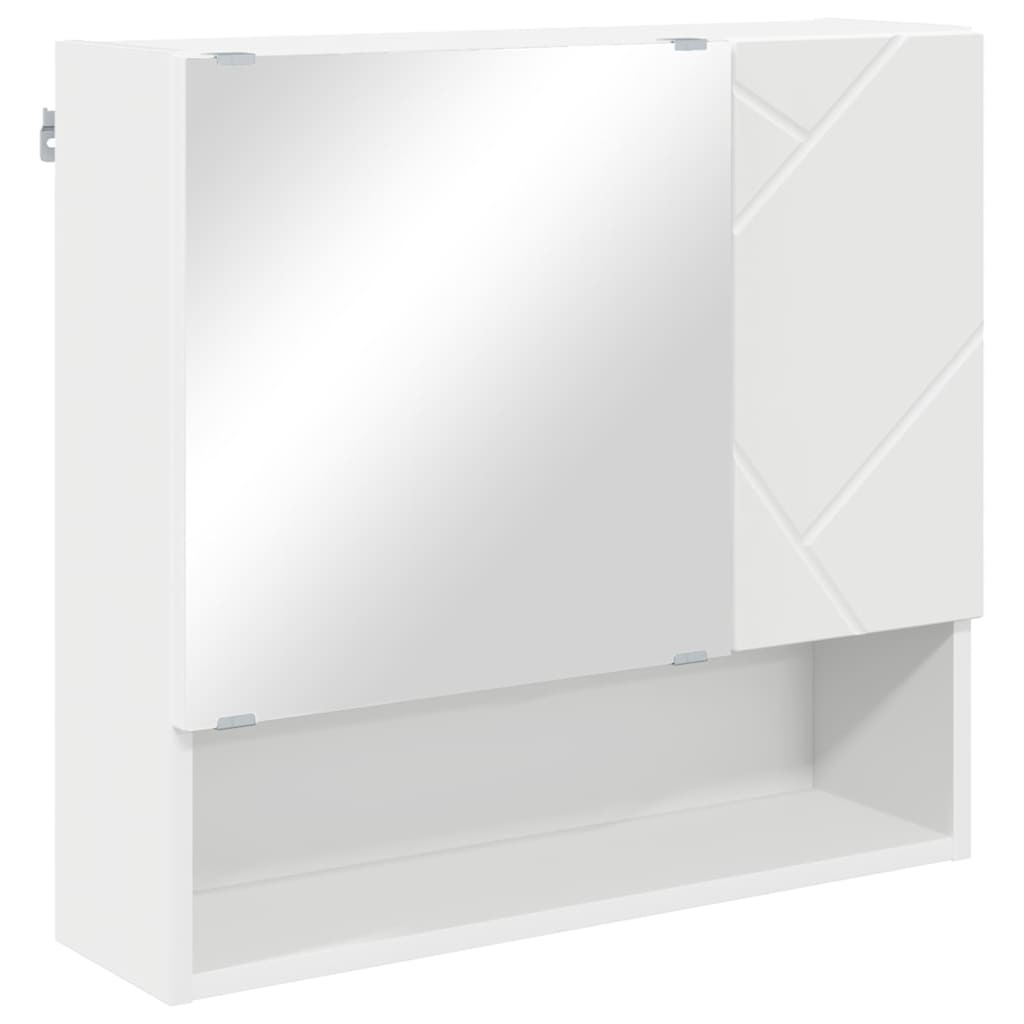vidaXL Badkamermeubelset 4 pcs Wit 61 x 35 x 64 cm Bewerkt hout