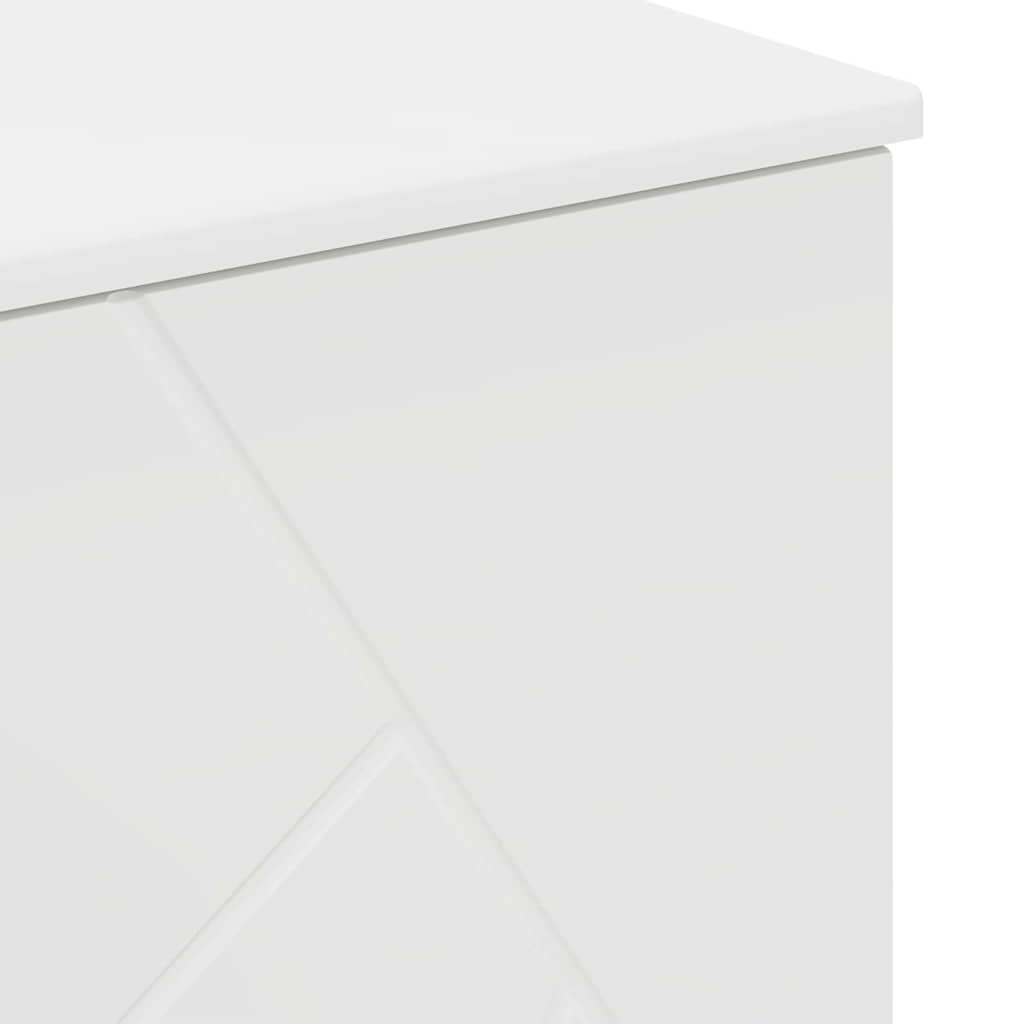 vidaXL Badkamermeubelset 3 pcs Wit 76,5 x 35 x 64 cm Bewerkt hout