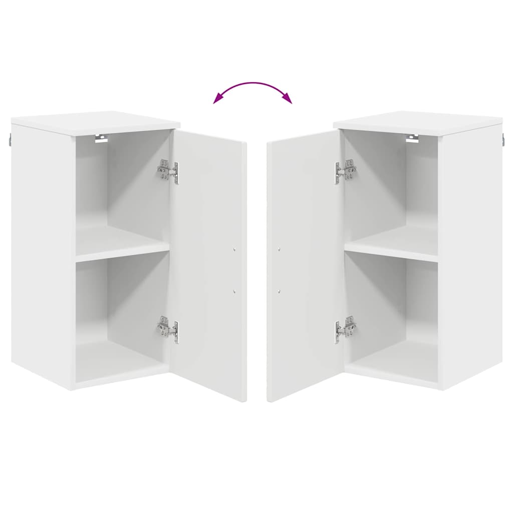 vidaXL Badkamermeubelset 5 pcs Wit 30 x 35 x 192 cm Bewerkt hout