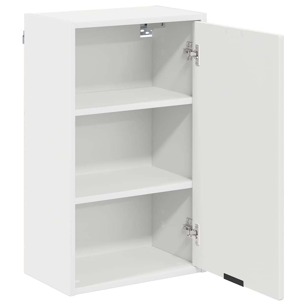 vidaXL Badkamermeubelset 3 pcs Wit 39.5 x 36 x 88 cm Bewerkt hout
