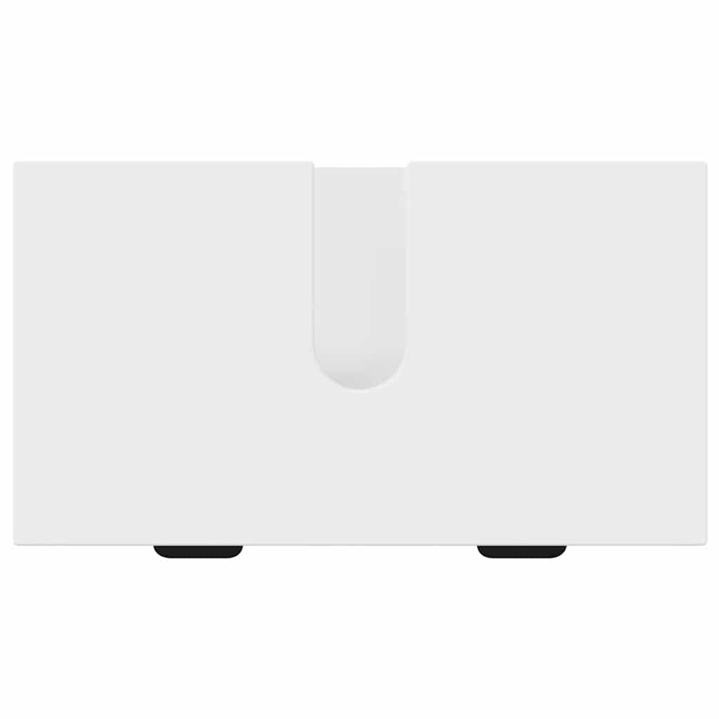vidaXL Badkamermeubelset 3 pcs Wit 39.5 x 36 x 88 cm Bewerkt hout