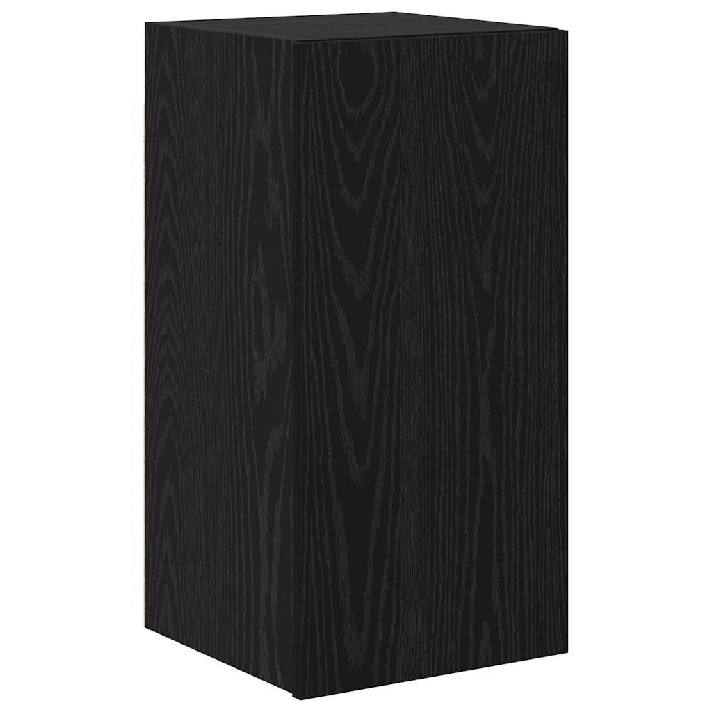 vidaXL 9-delig Tv-meubelset wandmontage bewerkt hout artisanaal eiken