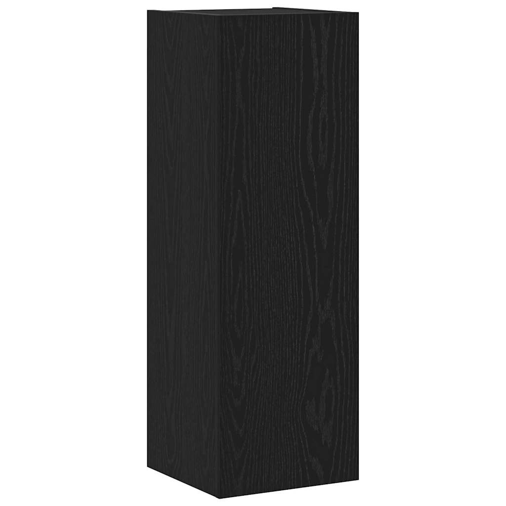 vidaXL 9-delig Tv-meubelset wandmontage bewerkt hout artisanaal eiken