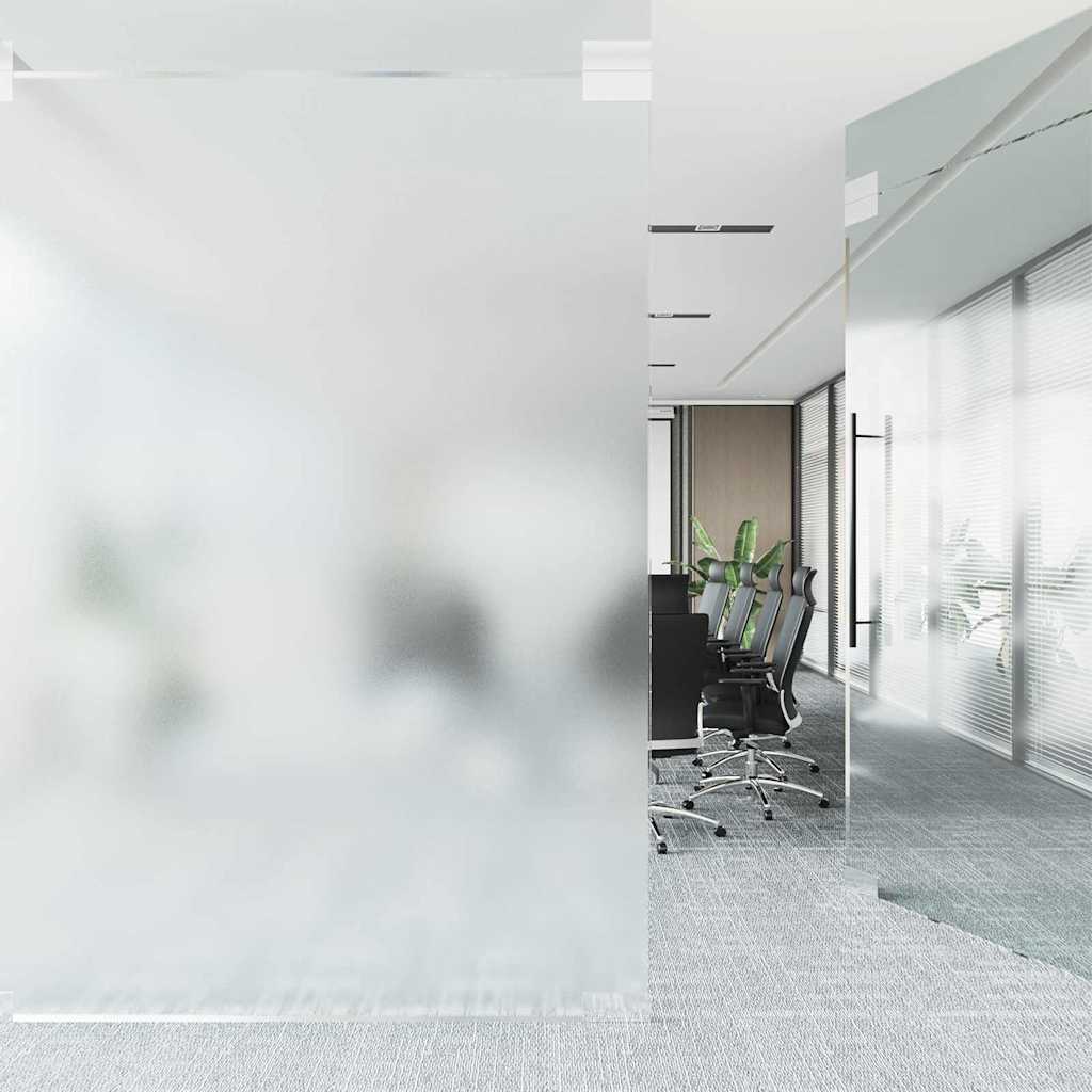 vidaXL Zelfklevende Raamfolie Frosted Grijs 45 x 2000 cm PVC