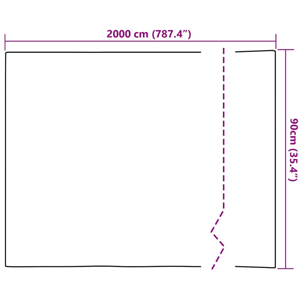 vidaXL Statistisch Raamfoli Frosted Grijs 45 x 2000 cm PVC