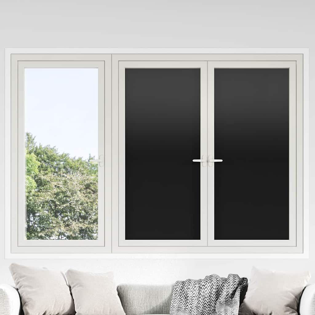 vidaXL Statistisch Raamfoli Frosted Grijs 45 x 2000 cm PVC