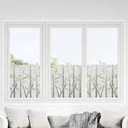 vidaXL Statistisch Raamfoli Bamboo Patroon 45 x 500 cm PVC