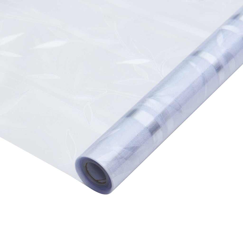 vidaXL Statistisch Raamfoli Bamboo Patroon 45 x 500 cm PVC