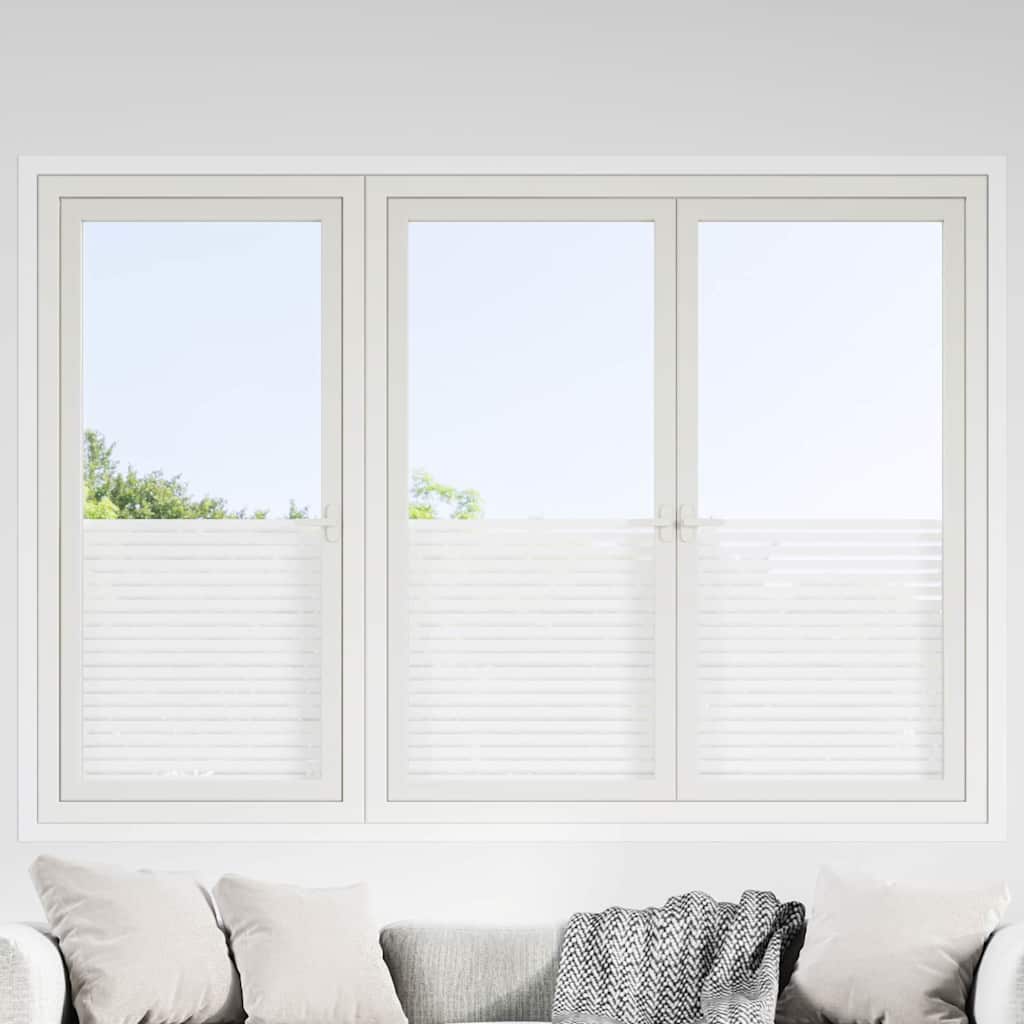 vidaXL Statistisch Raamfoli Bamboo Patroon 45 x 500 cm PVC