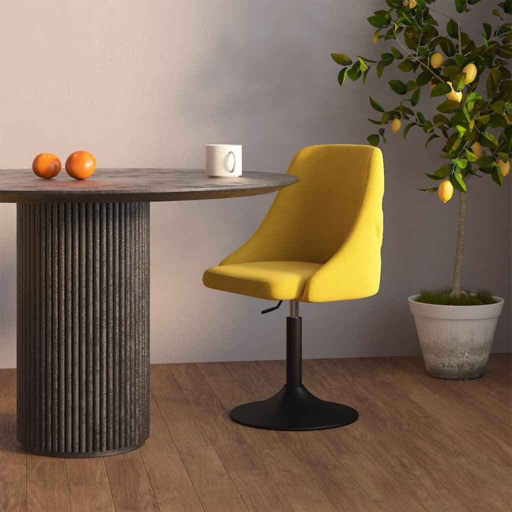 vidaXL Barkruk fluweel zwart