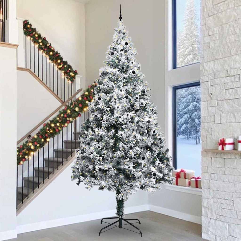 vidaXL Kunstkerstboom Groen 400 cm Extra Groot Diverse PVC