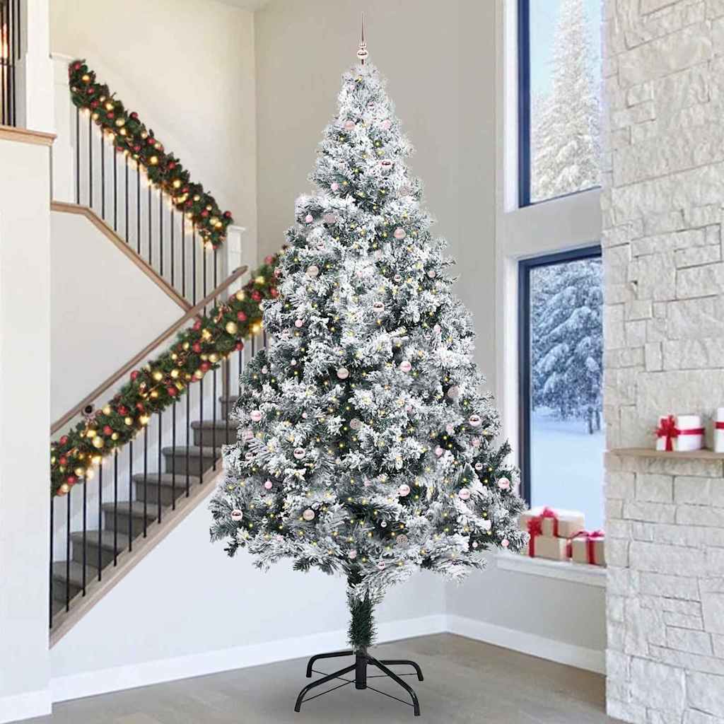 vidaXL Kunstkerstboom Groen 400 cm Extra Groot Diverse PVC