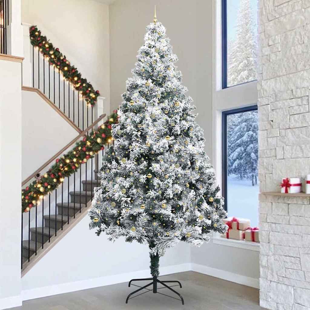 vidaXL Kunstkerstboom Groen 400 cm Extra Groot Diverse PVC