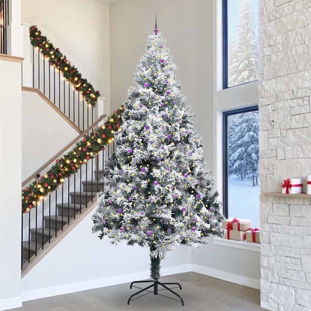 vidaXL Kunstkerstboom Groen 400 cm Extra Groot Diverse PVC