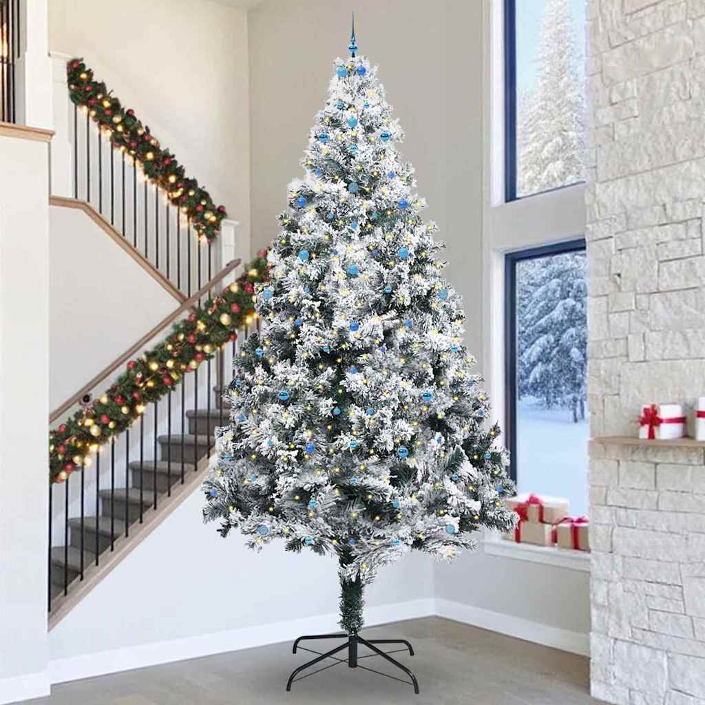 vidaXL Kunstkerstboom Groen 400 cm Extra Groot Diverse PVC