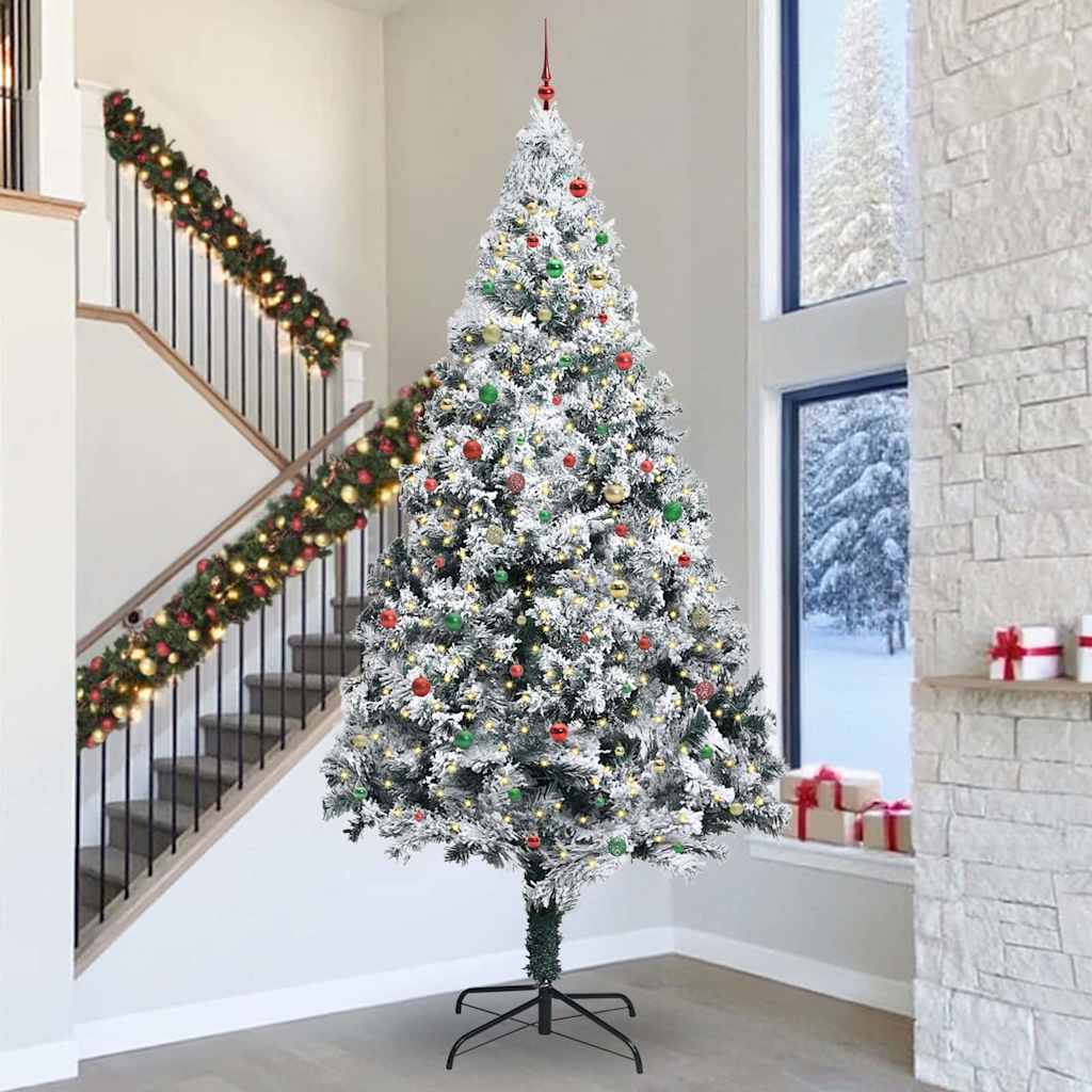vidaXL Kunstkerstboom Groen 400 cm Extra Groot Diverse PVC