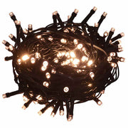 vidaXL Smalle kerstboom met 300 LED's Groen 210 cm PVC