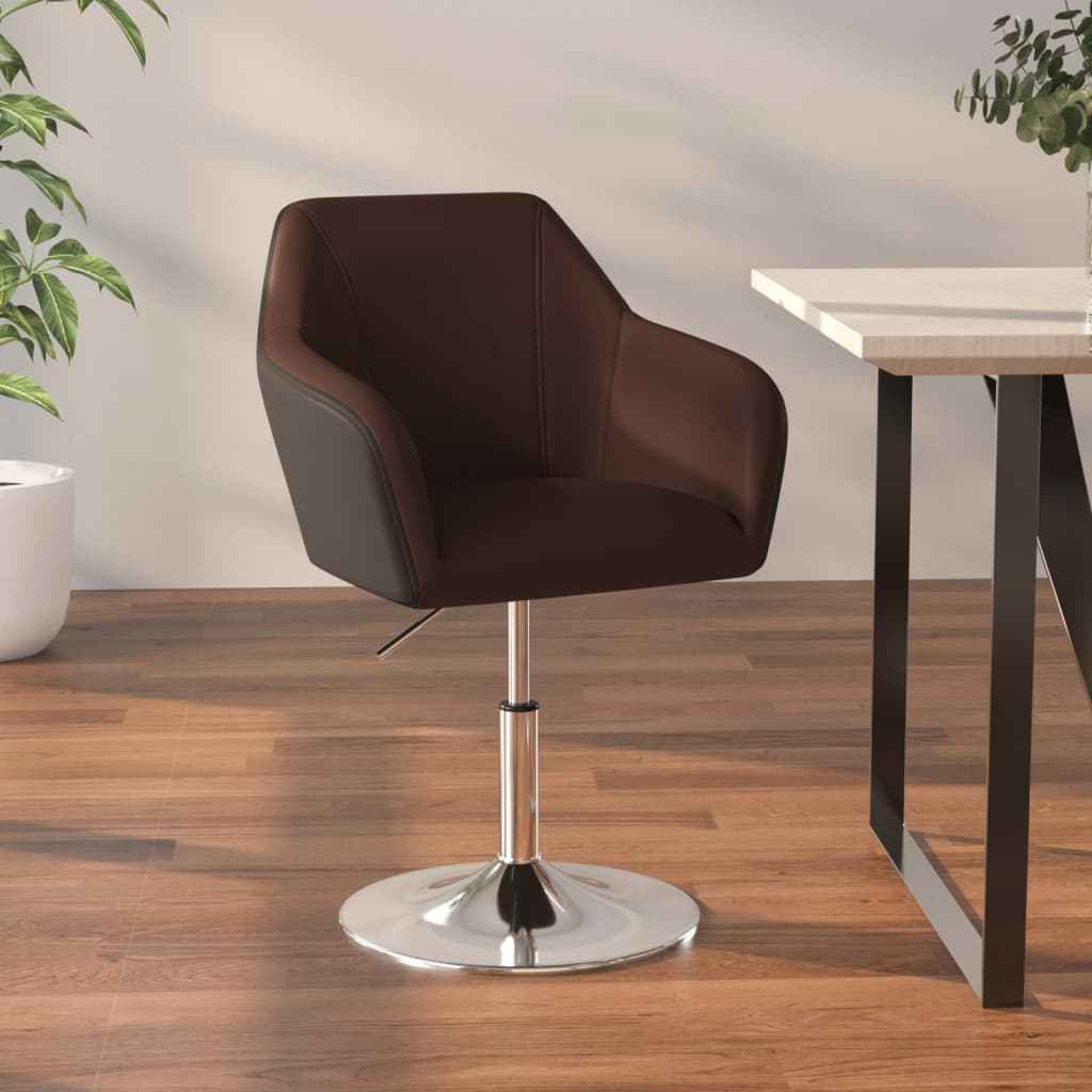 vidaXL Barkruk kunstleer wit en zwart