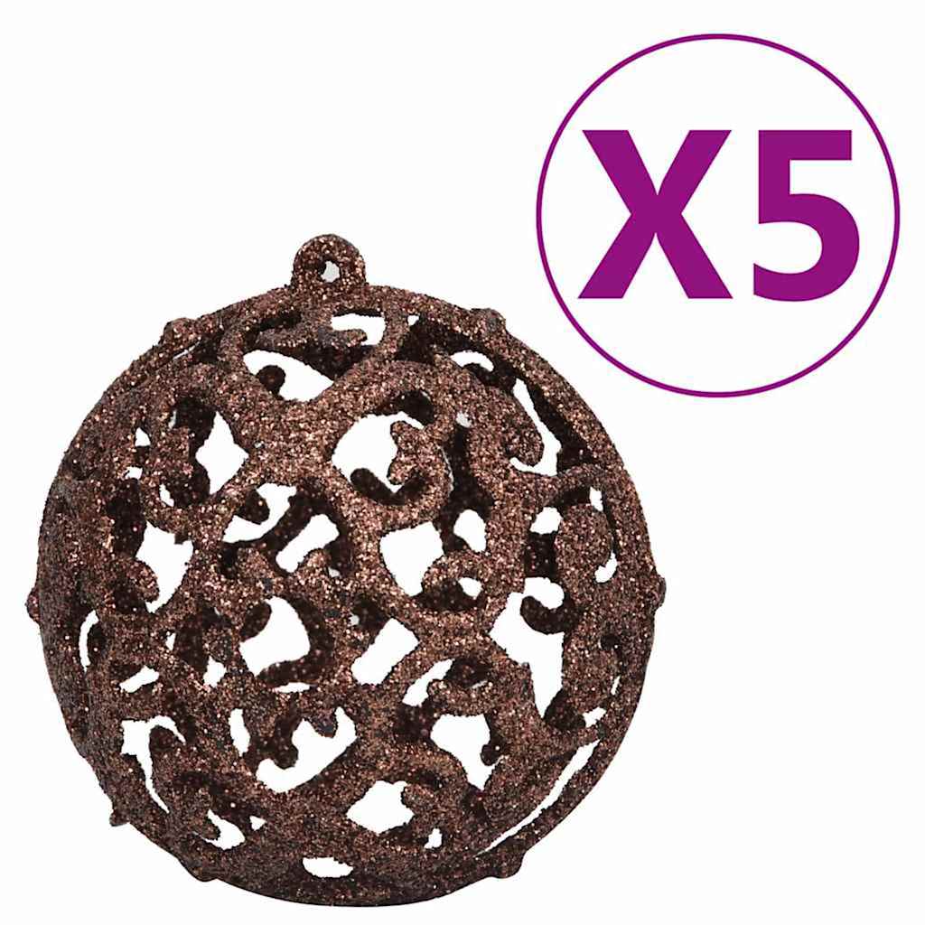 vidaXL Kunstmatige Kerstboom LED & Ballenset Groen 150 cm PET
