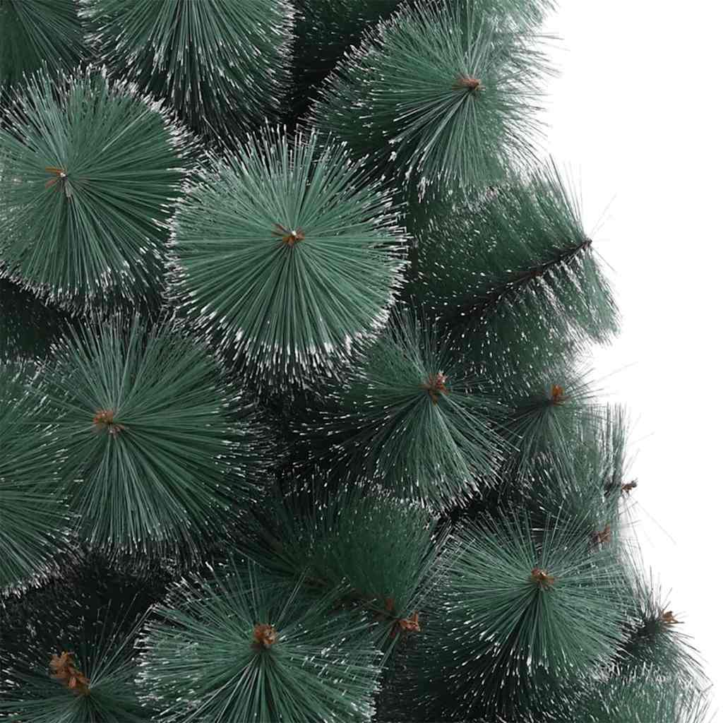 vidaXL Kunstmatige Kerstboom LED & Ballenset Groen 150 cm PET
