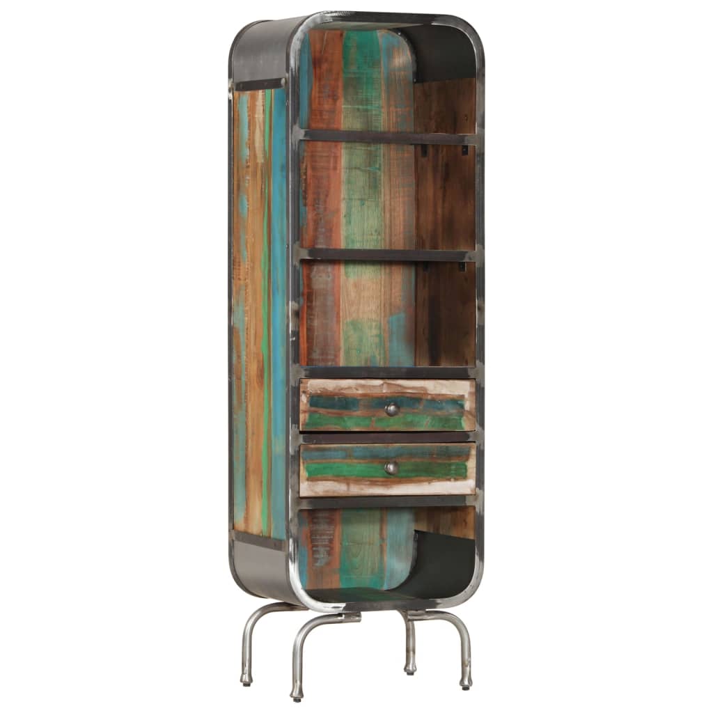 vidaXL Hoge kast 40x30x126 cm massief mangohout