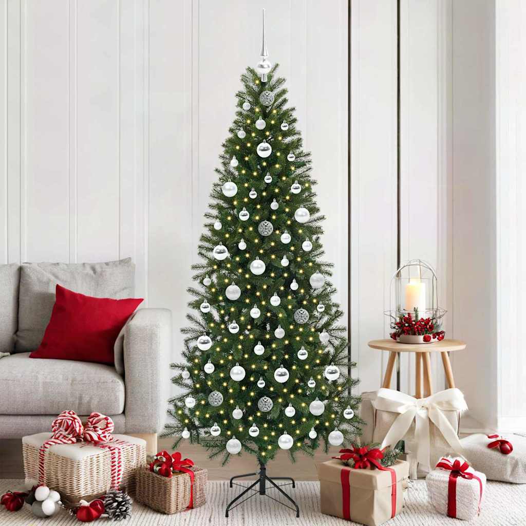 vidaXL Kunstkerstboom met 150 LED met standaard Groen 65 cm PE en PVC