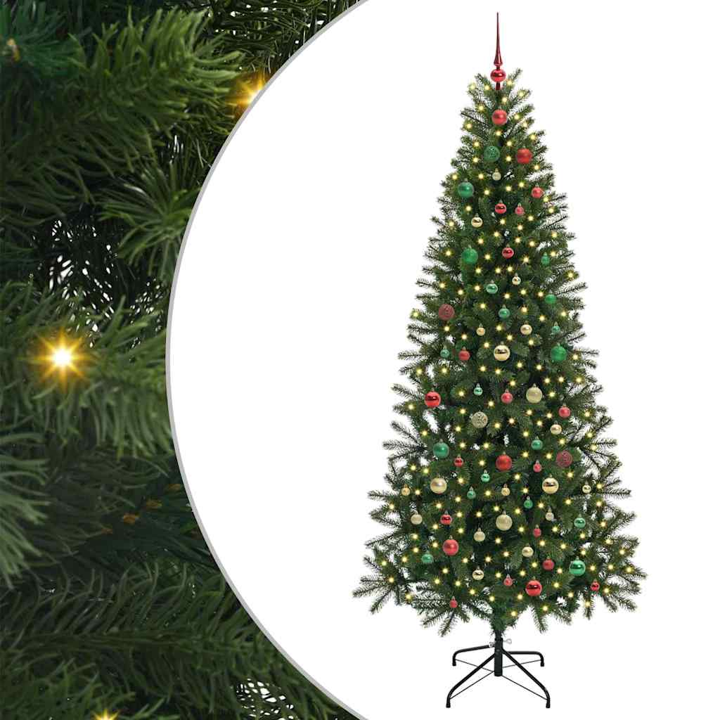 vidaXL Kunstkerstboom met 150 LED met standaard Groen 65 cm PE en PVC