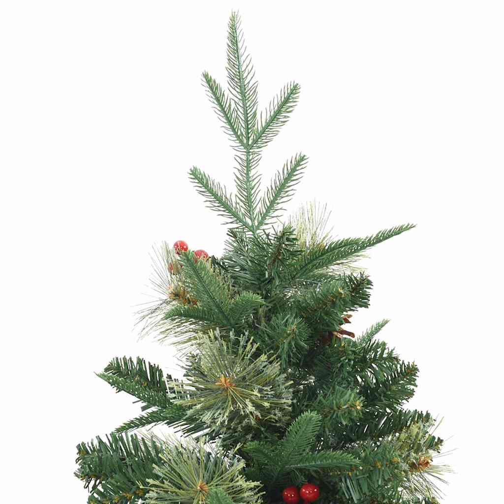 vidaXL Kunstmatige Inklapbare Kerstboom Groen 120 cm PE en PVC