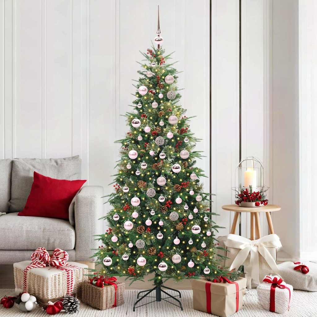vidaXL Kunstmatige Inklapbare Kerstboom Groen 120 cm PE en PVC