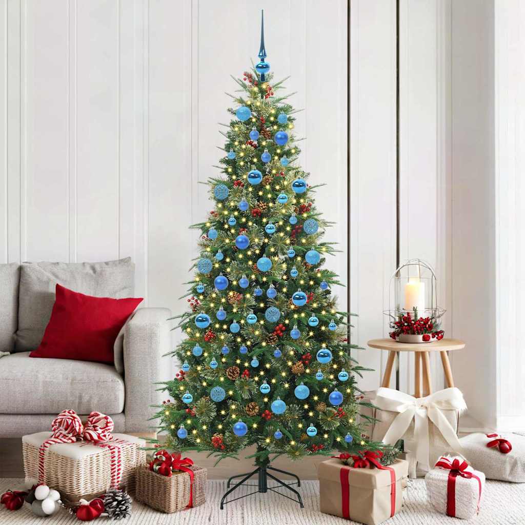 vidaXL Kunstmatige Inklapbare Kerstboom Groen 120 cm PE en PVC