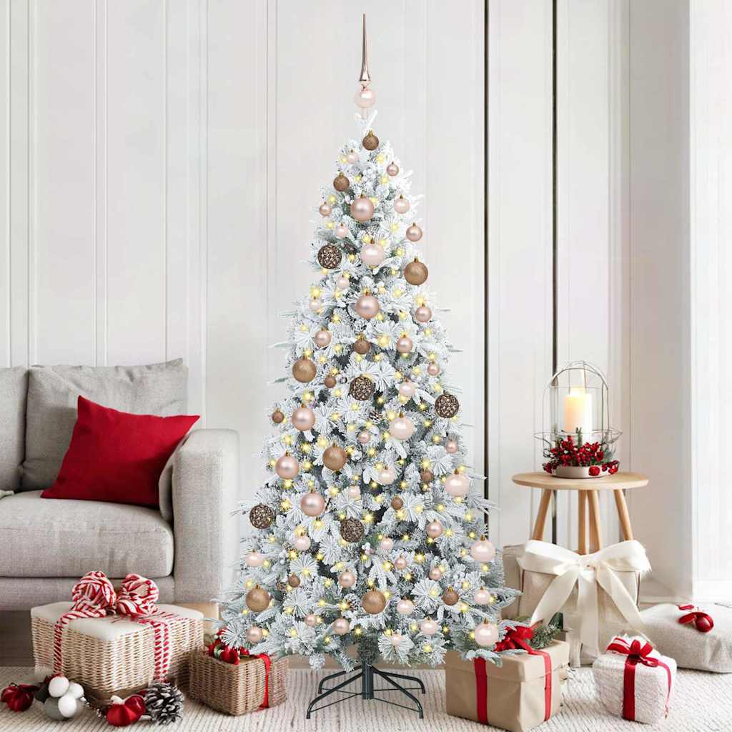 vidaXL Kunstmatige Inklapbare Kerstboom Groen 120 cm PE en PVC